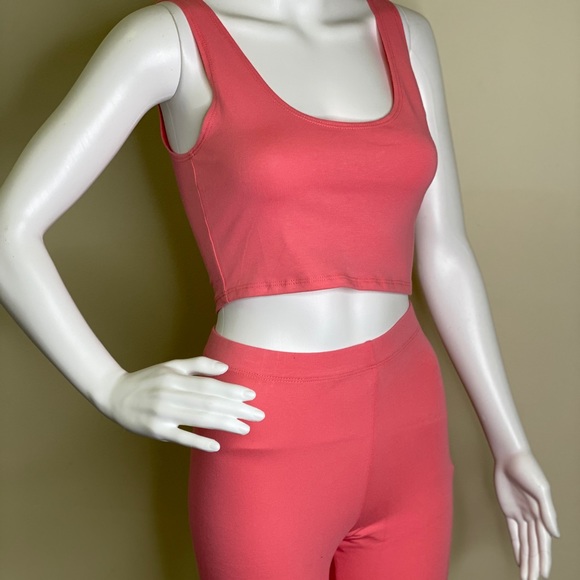 Biker short set (Peach) - Picture 3 of 8